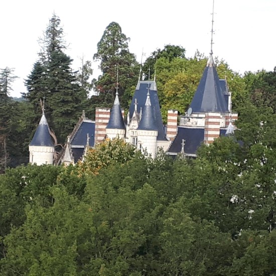 les toits du château de savigny