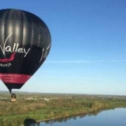 plus gros ballon publicitaire de France avec vinovalley saumur comme partenaire majeur
