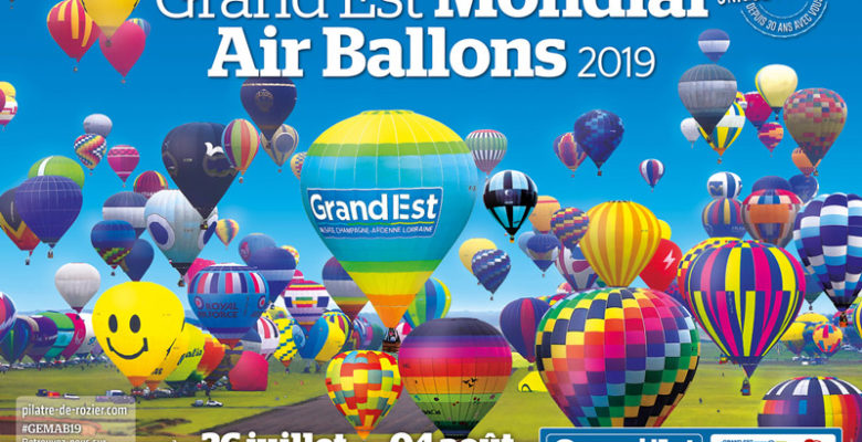 affiche de mondial air balloons