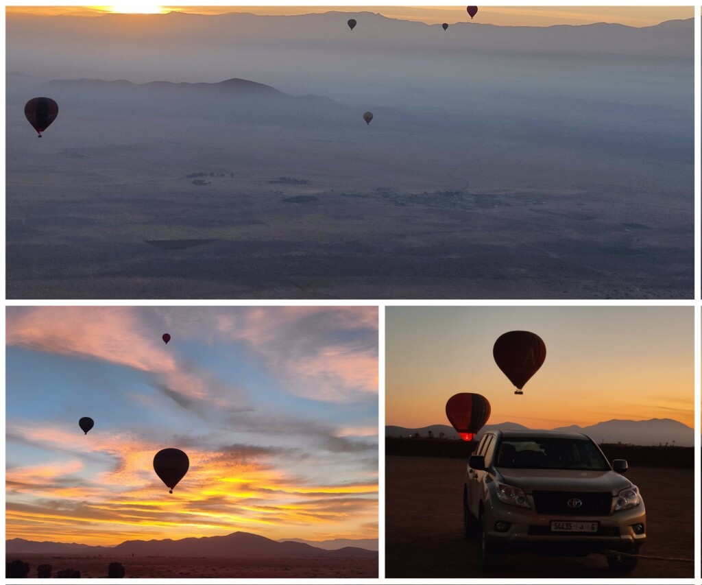 Vol en montgolfière sur Marrakech
