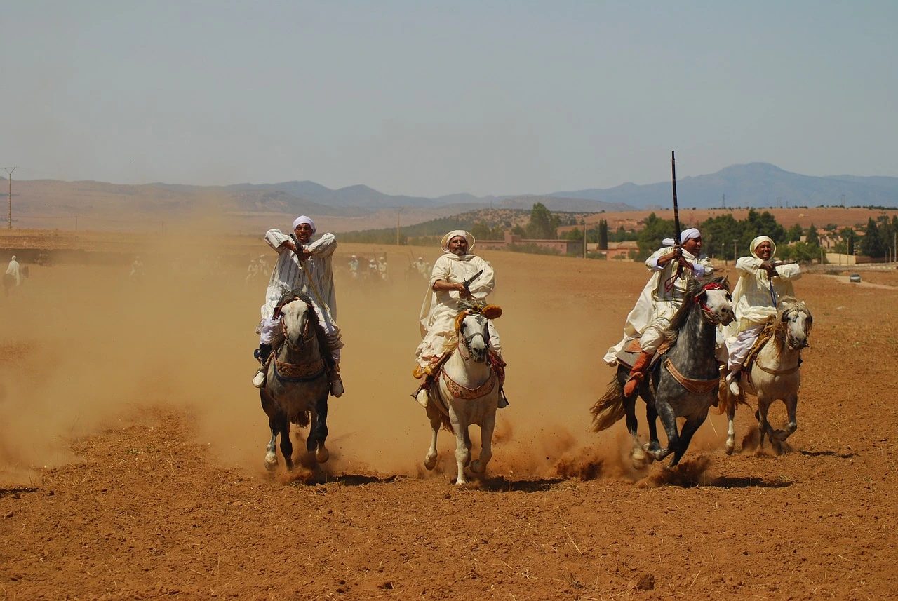 Fantasia traditionnelle marocaine