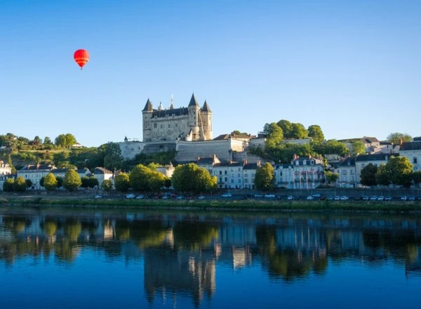 Château de Saumur vue sur la Loire