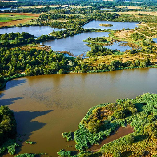 La dombes en ballon avec montgolfiere sensation.