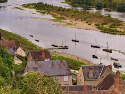 Balade sur les bords de Loire, près de Chinon.