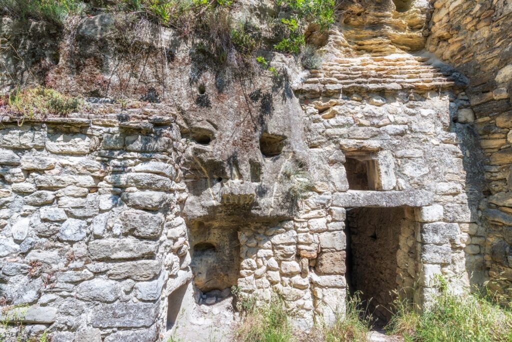 Habitation troglodyte à Saumur.