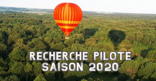 affiche offre emploi pour pilote saison 2020