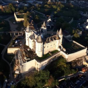 Saumur vu du chateau au dessus.