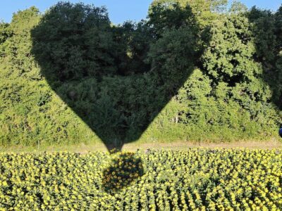 Vol en montgolfière en nacelle privée VIP sur la Venise Verte, le Marais Poitevin, Niort - Envol de coulon - Deux Sèvres (79)