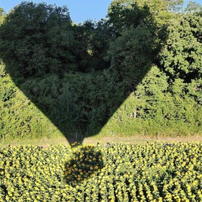 ombre coeur montgolfière