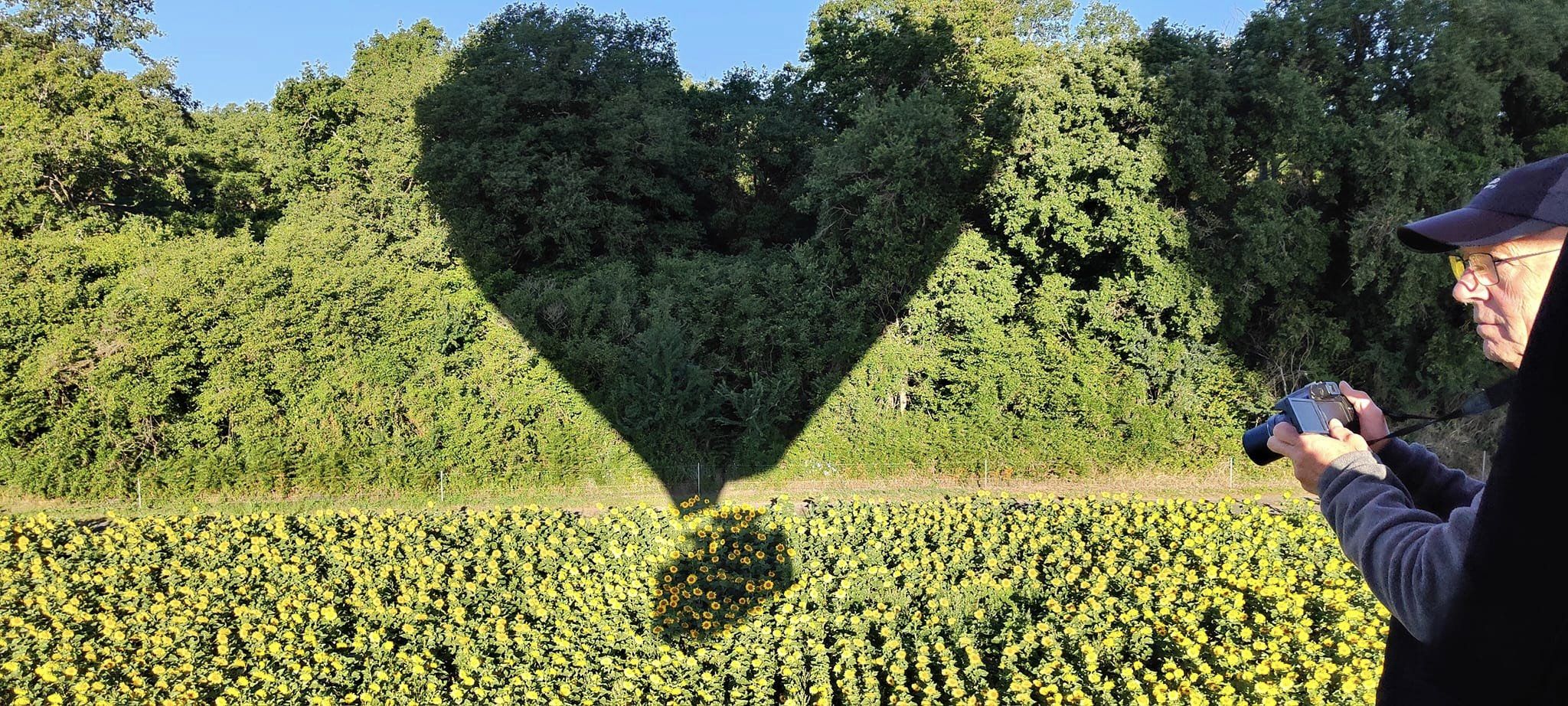 ombre coeur montgolfière