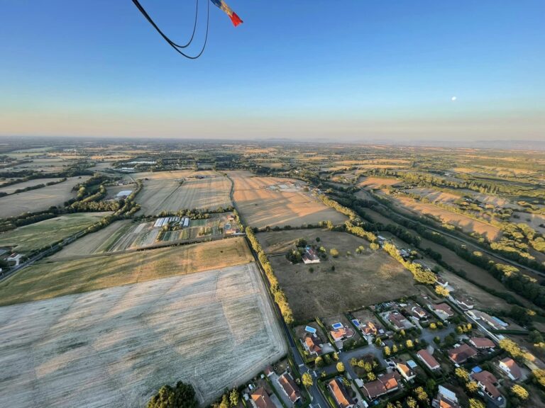 Vol sur la Dombes