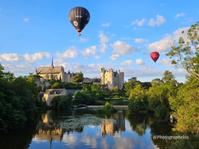 Vol en montgolfière à petit prix sur Saumur et les Châteaux de la Loire - Maine et Loire (49)