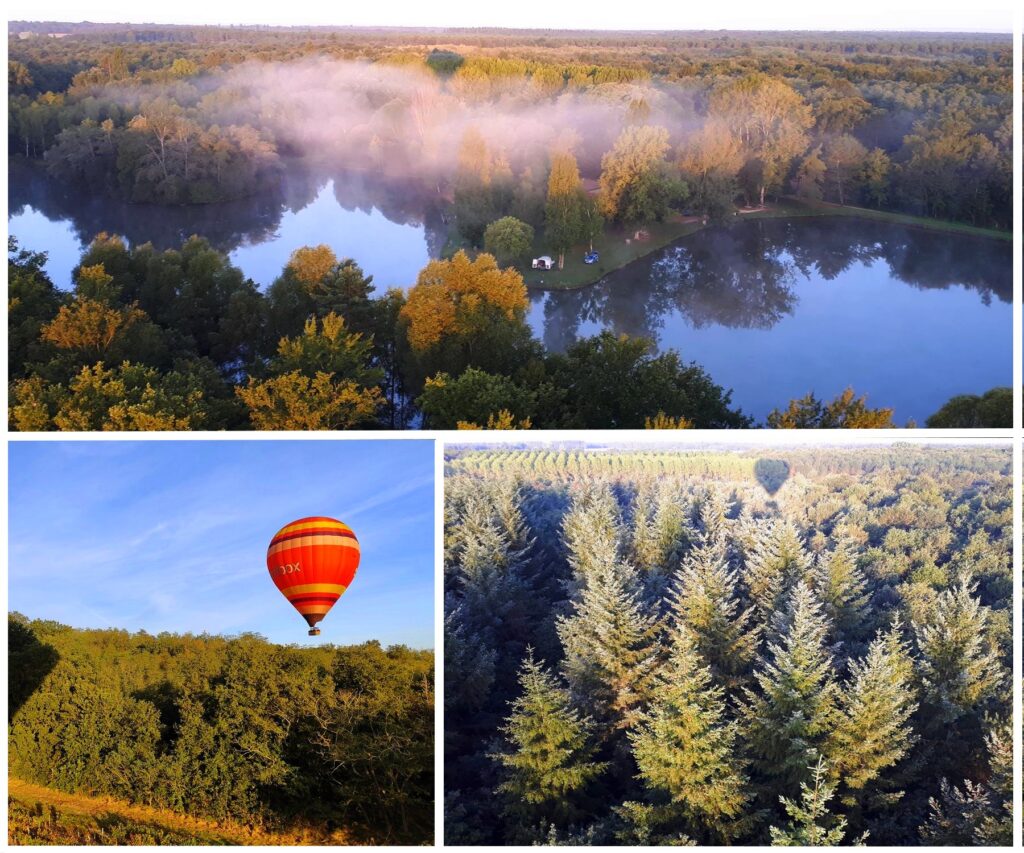 Vol en montgolfière sur le Haut Poitou