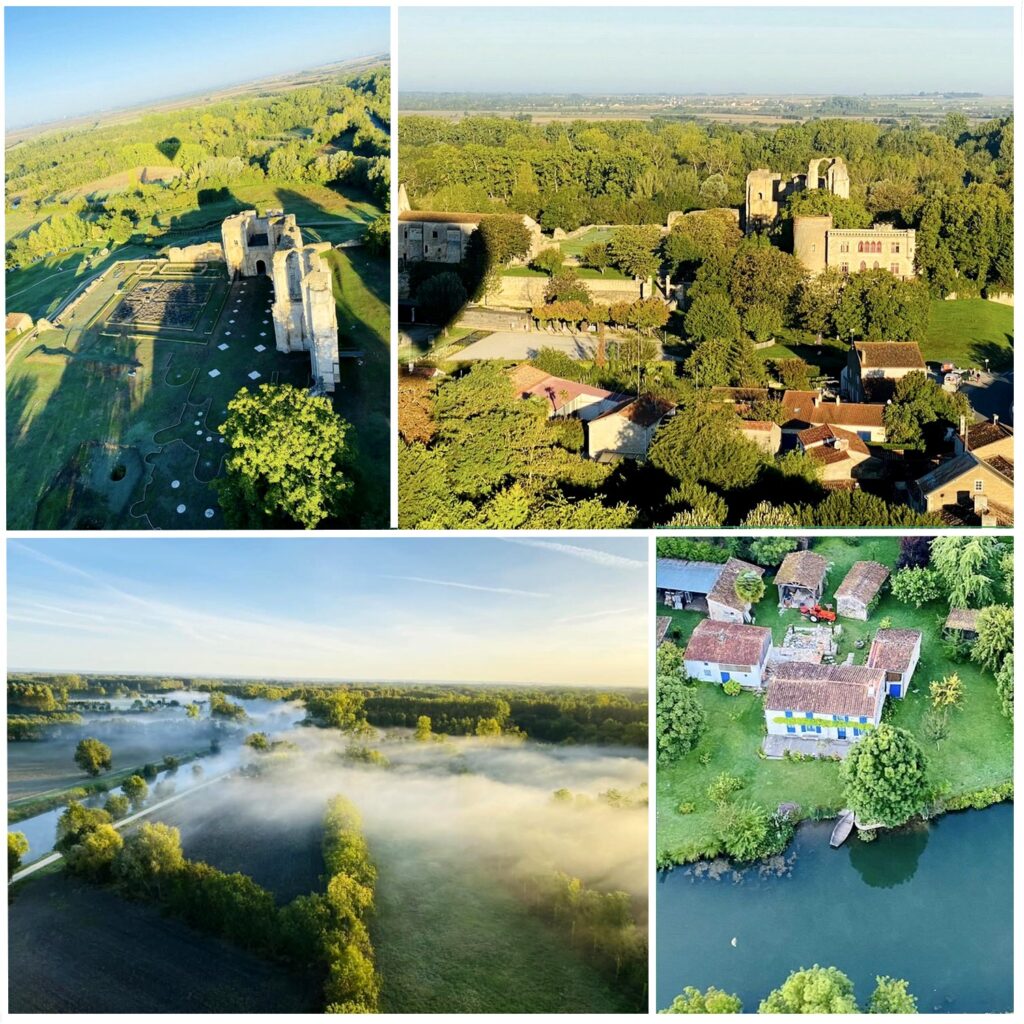 Vol en montgolfière sur le Marais Poitevin