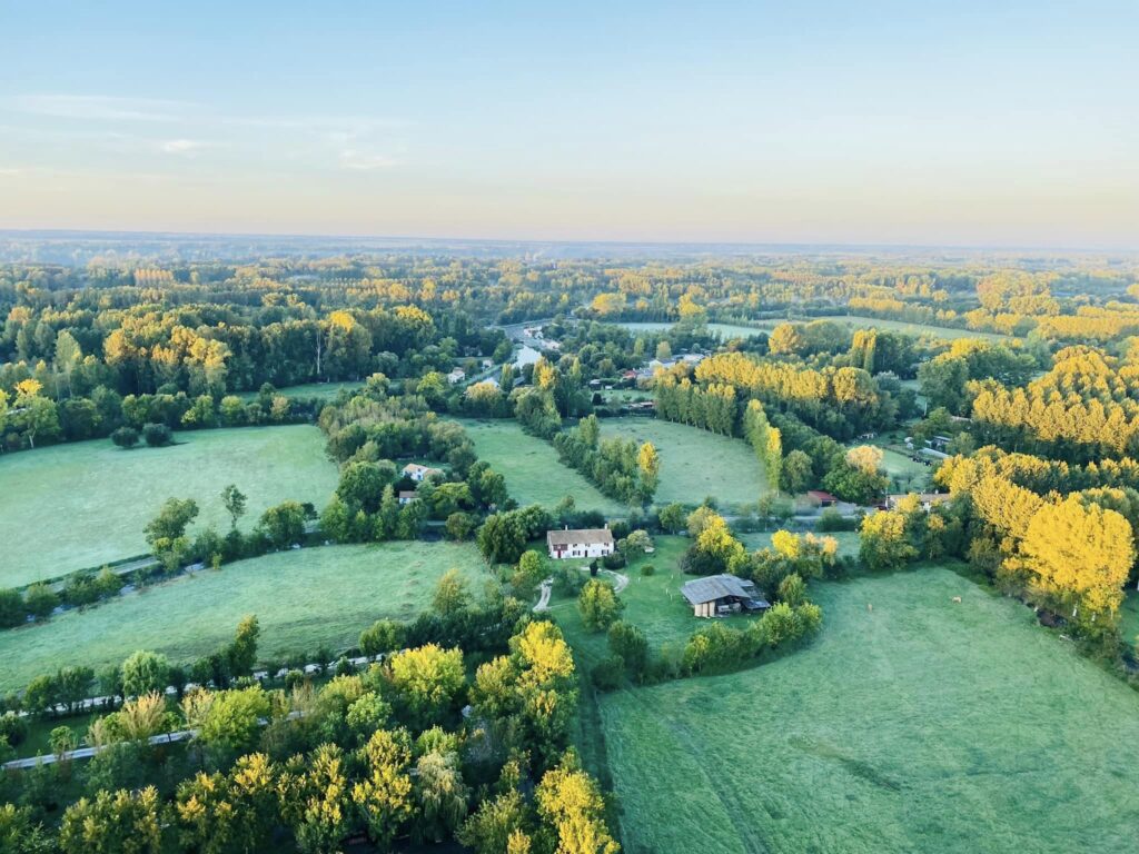 Paysage des Marais.