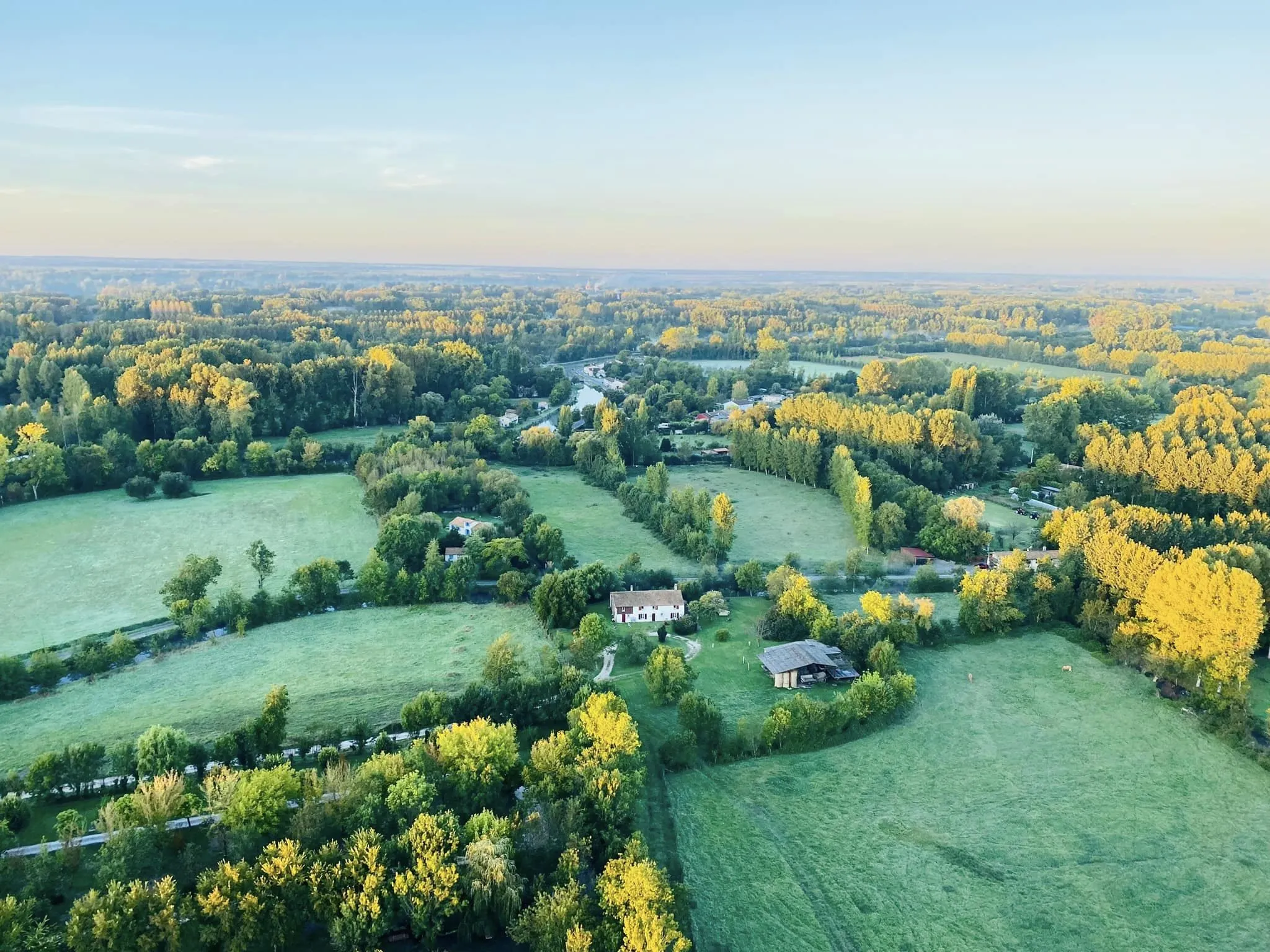 Paysage des Marais.