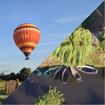 Coffret cadeau: vol en montgolfière et activités sur la Venise Verte, le Marais Poitevin, Niort - Envol de Coulon - Deux Sèvres (79)
