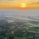 marais poitevin en montgolfière