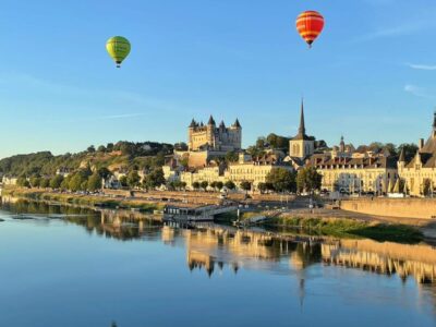 Vol en montgolfière en nacelle privée VIP à Saumur et sur les Châteaux de la Loire - Maine et Loire (49)